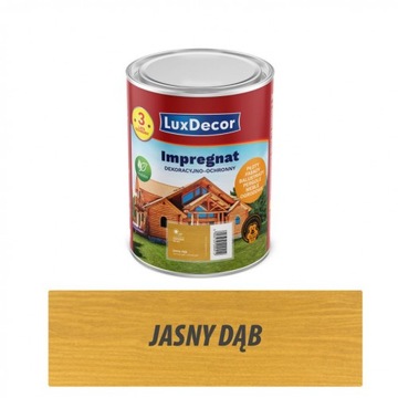 IMPREGNAT DO DREWNA LUXDECOR 1L JASNY DĄB