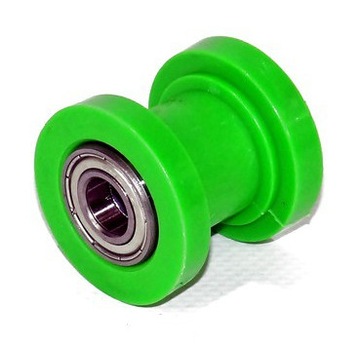ROLKA PROWADZĄCA ŁAŃCUCHA 10mm zielona MRF 140 RC-Z PIT BIKE Cross Dirt
