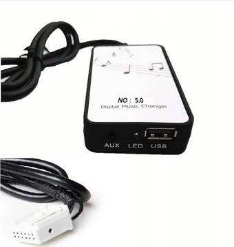 ZMIENIARKA MODUŁ BT USB AUX VW RNS2 PREMIUM 6/7 RCD510 R100/110 7L6 DELTA7