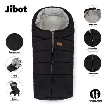 ЗИМНИЙ СПАЛЬНЫЙ МЕШОК Petite&Mars JIBOT 3IN1 Ocean Blue