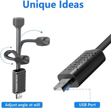 Minikamera Wi-Fi HD1080P z funkcją noktowizyjną