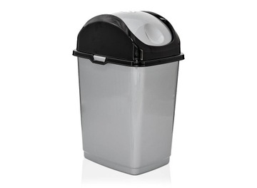 Kosz na śmieci odpady uchylny Slim 5L Grafit