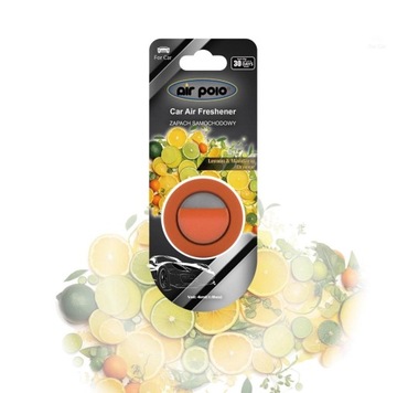 Air polo car scents zapach do samochodu odświeżacz 4 ml- LEMON I ORANGE