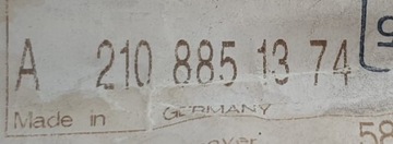 ХРОМИРОВАННАЯ НАКЛАДКА БАМПЕРА MERCEDES W210 2108851374