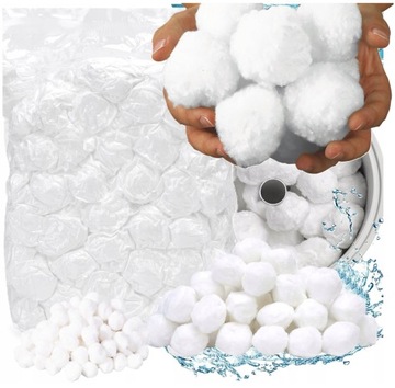 Kulki filtracyjne do pompy piaskowej BESTWAY i INTEX 1,5 KG Filtr Jacuzzi