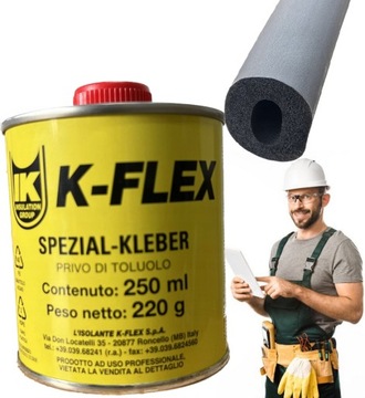 DO OTULIN K-flex klej do kauczukowych 250 ml izolacji kauczuku
