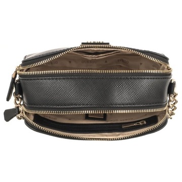 Damska Mała Torebka Listonoszka Guess Noelle Crossbody Czarna