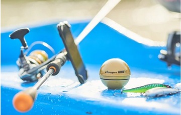 Эхолот Deeper Chirp+ 2.0 + держатель расширителя диапазона усилителя SIGNAL