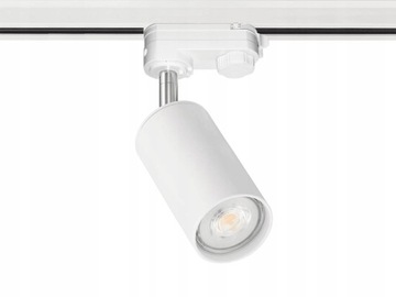 Lampa do Szynoprzewodu Biała GU10 LED 3 Fazowa