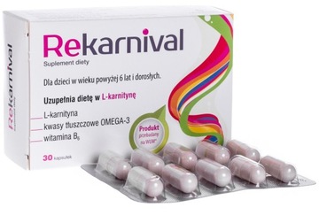 REKARNIVAL *30 KAPS ODCHUDZANIE SUPLEMENTACJA