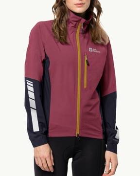 Damska kurtka rowerowa z membraną Jack Wolfskin MOROBBIA 2.5l Jkt W r. L