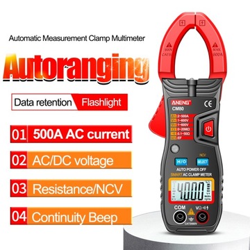 ANENG CM80 Токоизмерительные клещи Мультиметр с клещами