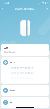 WIFI TUYA SMART Датчик открытия дверей и окон