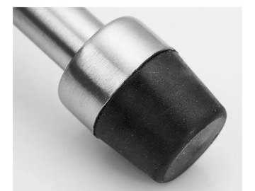 ОТРЫВОК ДВЕРНОЙ СТОПОН ЗАМКА СЕРЕБРЯНЫЙ СТАЛЬ 78мм*55мм