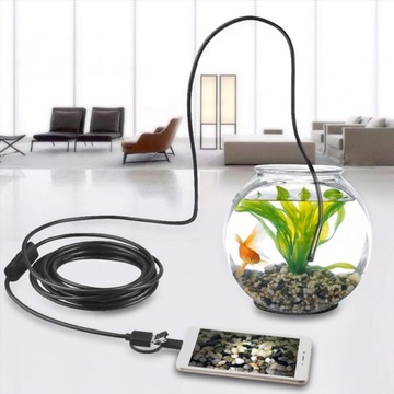 Камера для осмотра мастерской, эндоскоп для телефона Android, трубка USB-C, 3,5 м