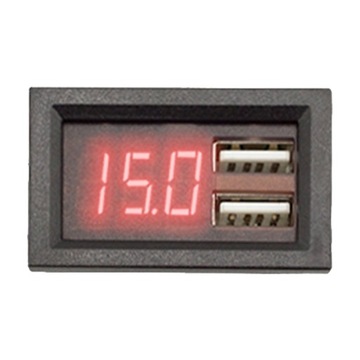 AUTO CIFERNÝ VOLTMETR DC 8-40V + NAKLÁDAČE U