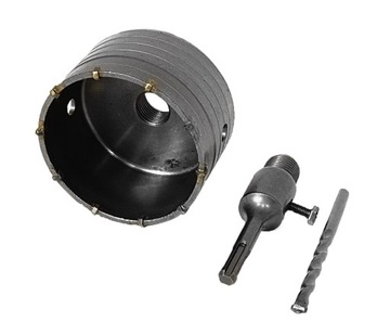 OTWORNICA KORONKA FREZ DO BETONU MURU SDS+ 100mm