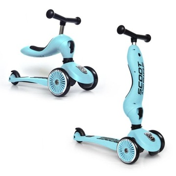 SCOOT AND RIDE Самокат и самокат для детей 2в1, 1-5 лет