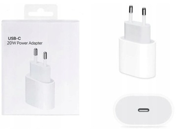 АДАПТЕР БЫСТРОЙ ЗАРЯДКИ 20 Вт USB C ДЛЯ IPHONE