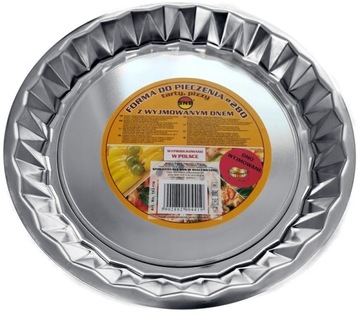SNB - Blacha - Forma do pieczenia tarty pizzy - z wyjmowanym dnem - Ø 28 cm