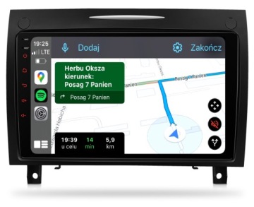Mercedes Slk R171 Rádio Navigace Android Carplay