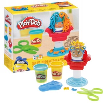 ZESTAW PLAY-DOH CIASTOLINA MINI FRYZJER nożyczki