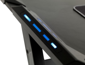 Игровой компьютерный стол для геймера со светодиодной подсветкой