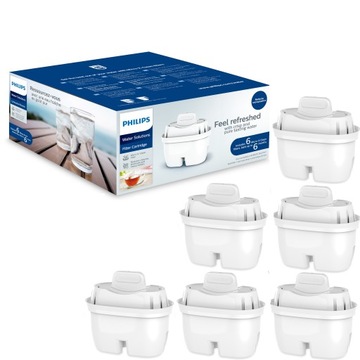 Wkłady filtrujące filtry Philips AWP212 kpl. 6 szt