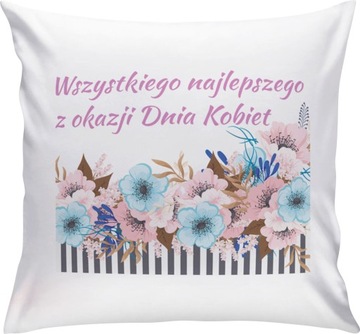 PODUSZKA PREZENT NA DZIEŃ KOBIET DLA DZIEWCZYNY ŻONY KOLEŻANEK Z PRACY DK51