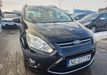 Ford C-MAX II Minivan 1.0 EcoBoost 125KM 2014 Ford C-MAX 1.0B-Nowy Silnik 125KM Grz.SzybaFotele KameraParkasist Faktura, zdjęcie 1