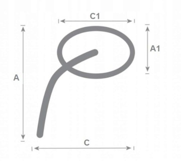 ЗЕРКАЛА ЗЕРКАЛО YAMAHA STRYKER XVS1300 CUSTOM (17585)