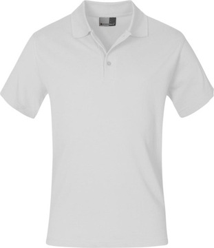 Koszulka polo męska bawełniana tshirt XXXL biała