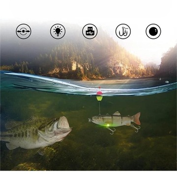 ЭЛЕКТРОЖИВОТНАЯ - РЫБА - РЫБОЛОВНАЯ ПРИМАНКА 13СМ 42Г ПОДАРОК