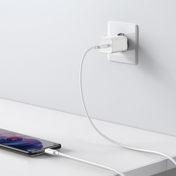 Зарядное устройство FAST Baseus Super Si 25 Вт + кабель USB-C