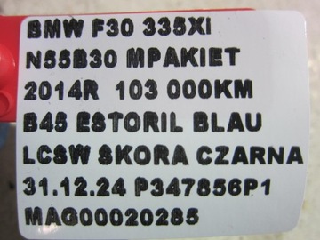 BMW 3 F30 335XI F22 F87 ČERPADLO VODY ELEKTRICKÁ 7583965 N55 11517583965