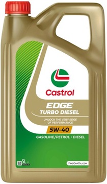 Castrol Edge Turbo Diesel 5W40 5L