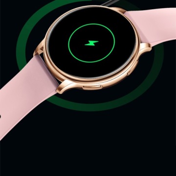 SMARTWATCH ЖЕНСКИЕ ЧАСЫ TALK PRESSURE НАБОР НА ПОЛЬСКОМ ЯЗЫКЕ ИЗ 2-Х РЕМЕШКОВ PL