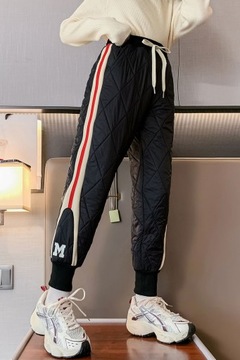 ТЕПЛЫЕ, ПЛОТНЫЕ, УТЕПЛЕННЫЕ ДЖОГГЕРЫ, детские зимние стеганые спортивные штаны.