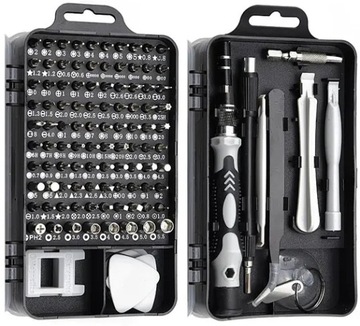 НАБОР ТОЧНЫХ ОТВЕРТОК TORX ОТВЕРТКИ НАСАДКИ ДЛЯ ЭЛЕКТРОНИКИ 115в1