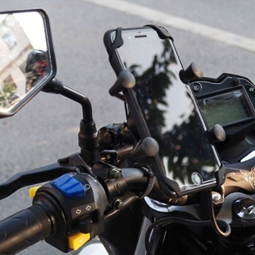 Держатель для телефона, зарядное устройство USB 2,1 А для руля.