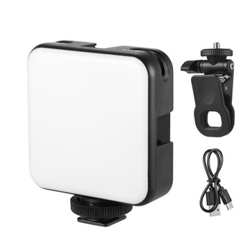 Andoer W64 Mini Clip-on LED Video Light Mobile