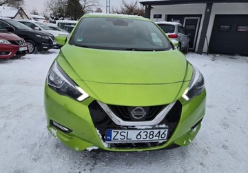 Nissan Micra V 1.5 dCi 90KM 2017 Nissan Micra Swiezo sprowadzony Zarejestrowany Ubezpieczony 1.5 Diesel, zdjęcie 14