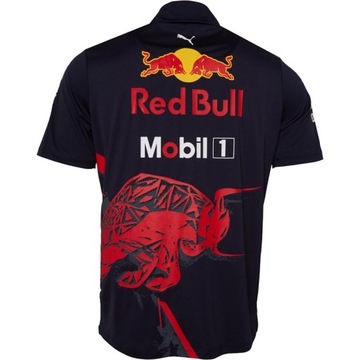 RED BULL T-Shirt Polo Racing Official 76326501 R L