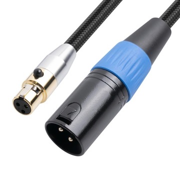 Переходной кабель XLR «мама» на Mini XLR «папа», штырь 0,3 м