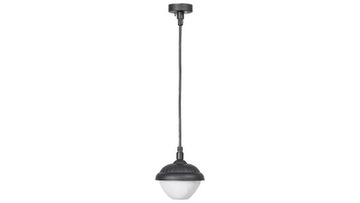 Lampa wisząca Modesto E27 czarny biały Rabalux