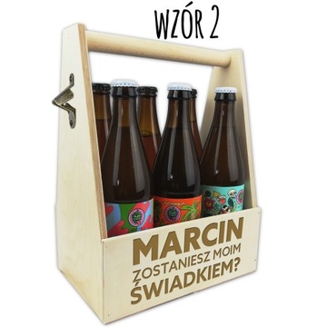 PROŚBA O ŚWIADKOWANIE NOSIDEŁKO OTWIERACZ GRAWER