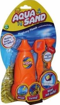 Piasek kinetyczny Aqua Sand Magiczny Piasek Cobi 21042 zest. pomarańczowy