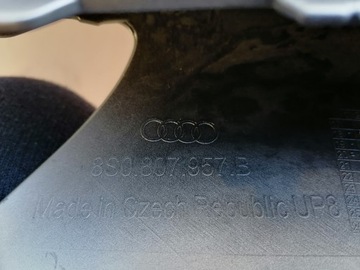 AUDI TT TTRS RS 19- VRSTVA LIŠTA NÁRAZNÍKU LEVÝ