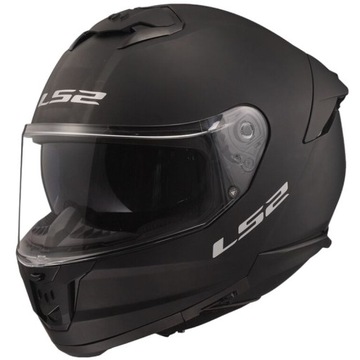 KASK MOTOCYKLOWY LS2 FF808 STREAM II SOLID MATT BLACK CZARNY M