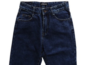 SPODNIE JEANSOWE jeansy damskie młodzieżowe r M 28